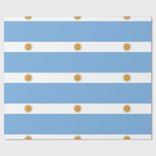Argentinien Geschenkpapier (Flach)