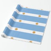 Argentinien Geschenkpapier (Ungerollt)
