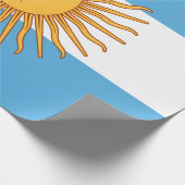 Argentinien Geschenkpapier (Ecke)