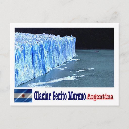 Argentinien - Glaciar Perito - Postkarte (Vorderseite)