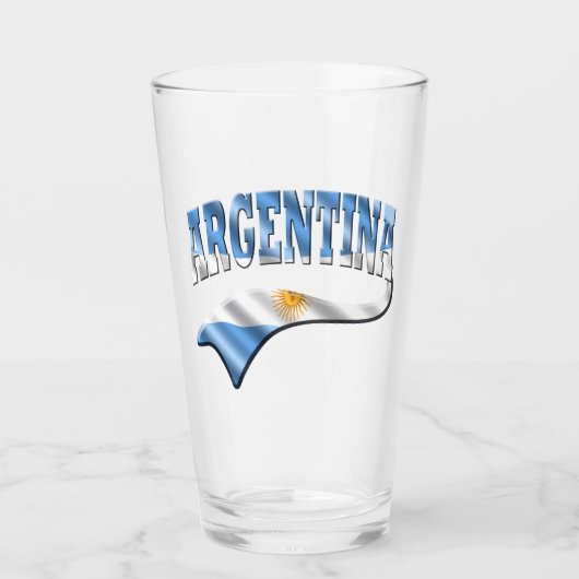Argentinien Glas (Vorderseite)