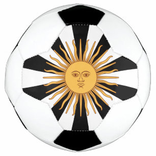 Argentinien Golden Sun, Flag Sol de Mayo / Sport Fußball