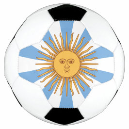 Argentinien Golden Sun, Sol de Mayo Flag / Sport Fußball