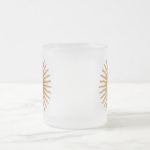 Argentinien Golden Sun, Sol de Mayo Mattglastasse (Mittel)