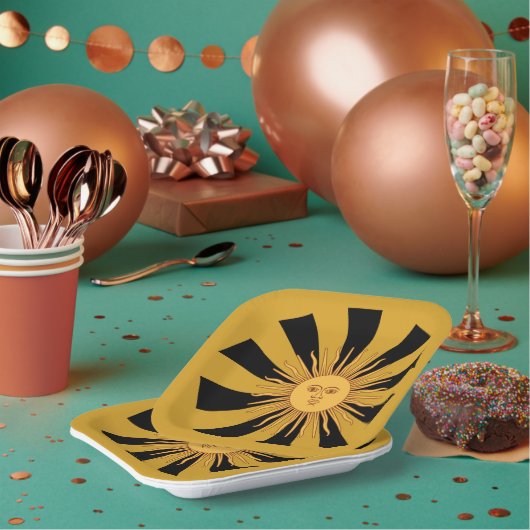 Argentinien Golden Sun, Sol de Mayo Pappteller (Multi)