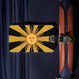 Argentinien Golden Sun, Sol de Mayo / Reise Gepäckanhänger