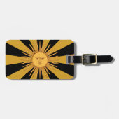 Argentinien Golden Sun, Sol de Mayo / Reise Gepäckanhänger (Vorderseite horizontal)