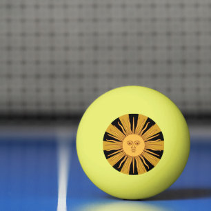 Argentinien Golden Sun, Sol de Mayo Sports Tischtennisball