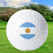 Argentinien Golf Balls, Flaggengolfer / Patrioten Golfball