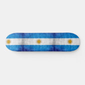Argentinien Grunge Flag Custom Pro Long Board Skateboard (Horizontal)