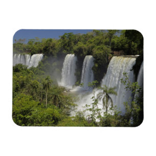 Argentinien, Iguacu Falls in der Sonne. Magnet