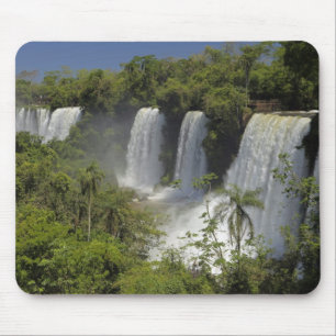 Argentinien, Iguacu-Wasserfälle in der Sonne. Mousepad