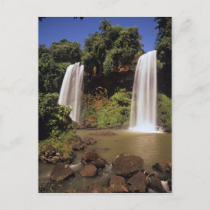 Argentinien, Igwazu, Igwazu Wasserfälle. Salto Dos Postkarte