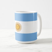 Argentinien Kaffeetasse (VorderseiteRechts)