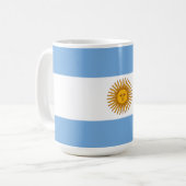 Argentinien Kaffeetasse (Vorderseite Links)