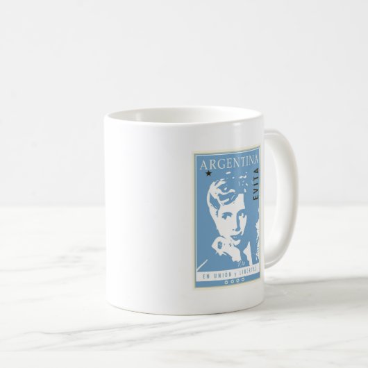 Argentinien Kaffeetasse (VorderseiteRechts)