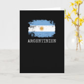 Argentinien Karte (Gelbe Blume)