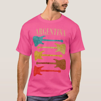 Argentinien Konzert Rock Musik Festival Gitarren f T-Shirt