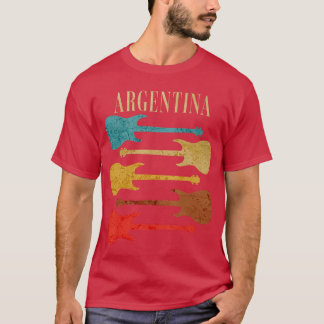 Argentinien Konzert Rock Musik Festival Gitarren f T-Shirt