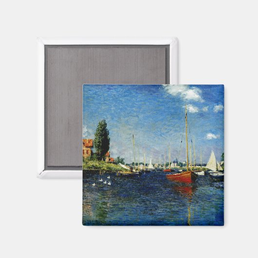 Argentinien, Kunstmalerei, Magnet (Vorderseite/Rückseite)