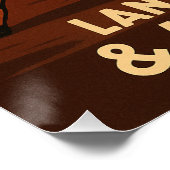 Argentinien - Land Tango & Adventure Poster (Ecke)