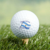 Argentinien Landesflagge Thunder_Cove Golfball (Insitu T-Shirt)
