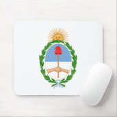 Argentinien Landeswappen Symbol Emblem Flagge Mousepad (Mit Mouse)
