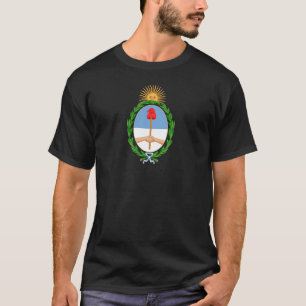 Argentinien Landeswappen Symbol Emblem Flagge T-Shirt