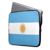 Argentinien Laptopschutzhülle (Vorderseite Links)