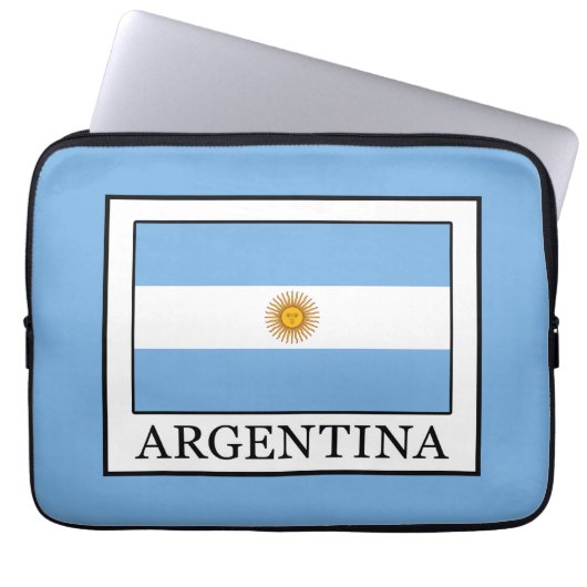 Argentinien Laptopschutzhülle (Vorderseite)