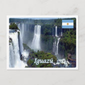 Argentinien - Las Cataratas del Iguazú - Postkarte (Vorderseite)