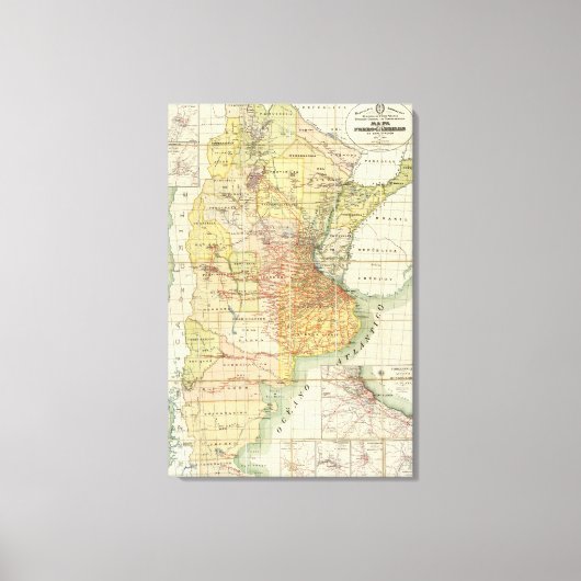 Argentinien Leinwanddruck (Vorderseite)