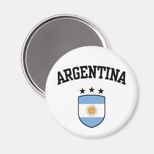 Argentinien Magnet (Vorderseite/Rückseite)