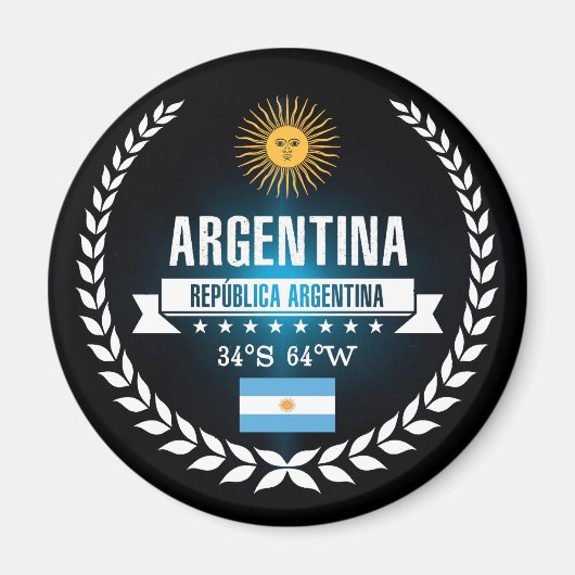 Argentinien Magnet (Vorne)