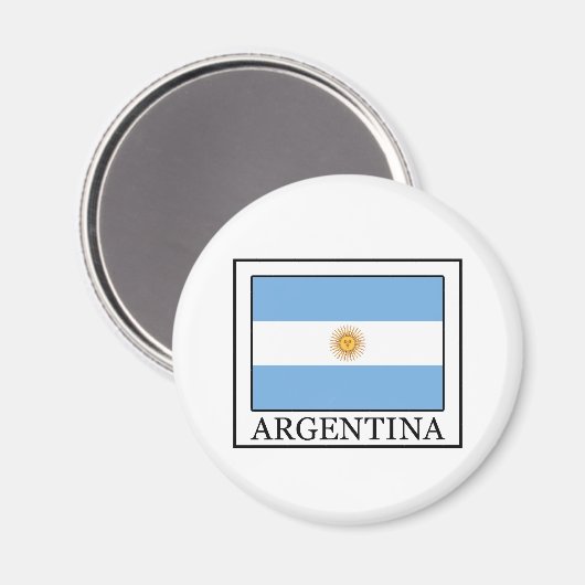 Argentinien Magnet (Vorderseite/Rückseite)