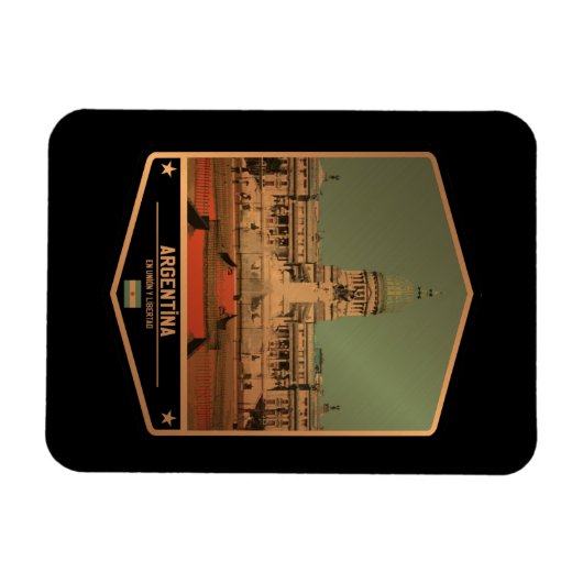 Argentinien Magnet (Horizontal)