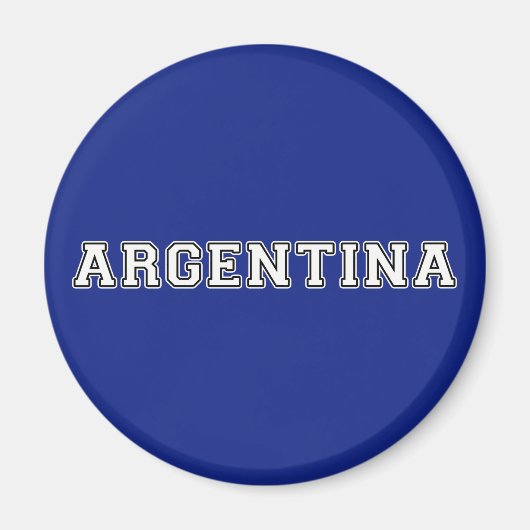 Argentinien Magnet (Vorne)
