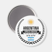 Argentinien Magnet (Vorderseite/Rückseite)