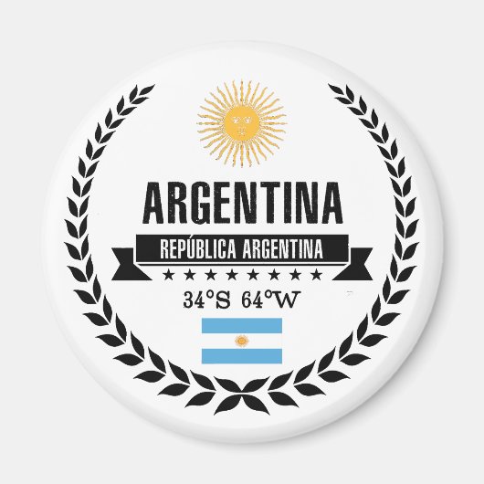 Argentinien Magnet (Vorne)