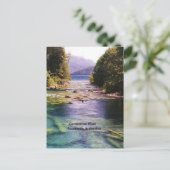 Argentinien, malerisches Patagonia-Foto Postkarte (Stehend Vorderseite)