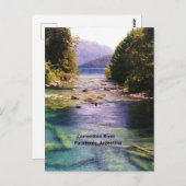 Argentinien, malerisches Patagonia-Foto Postkarte (Vorne/Hinten)