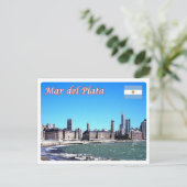 Argentinien - Mar del Plata - Postkarte (Stehend Vorderseite)