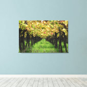 Argentinien, Mendoza, Weinreben Leinwanddruck (Insitu (Holzboden))