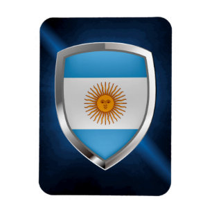 Argentinien Mettalic Emblem Magnet