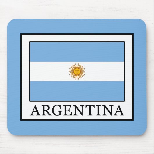 Argentinien Mousepad (Vorne)