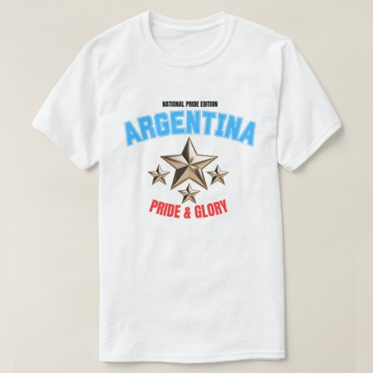 Argentinien National Pride Edition Herren T-Shirt (Design vorne)