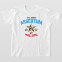 Argentinien National Pride Edition Kinder T-Shirt