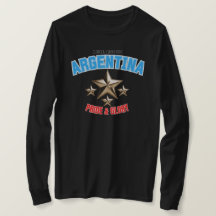 Argentinien Nationalstolz Damen Langarmshirt