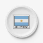 Argentinien Pappteller (Vorderseite)
