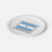 Argentinien Pappteller (Schrägansicht)